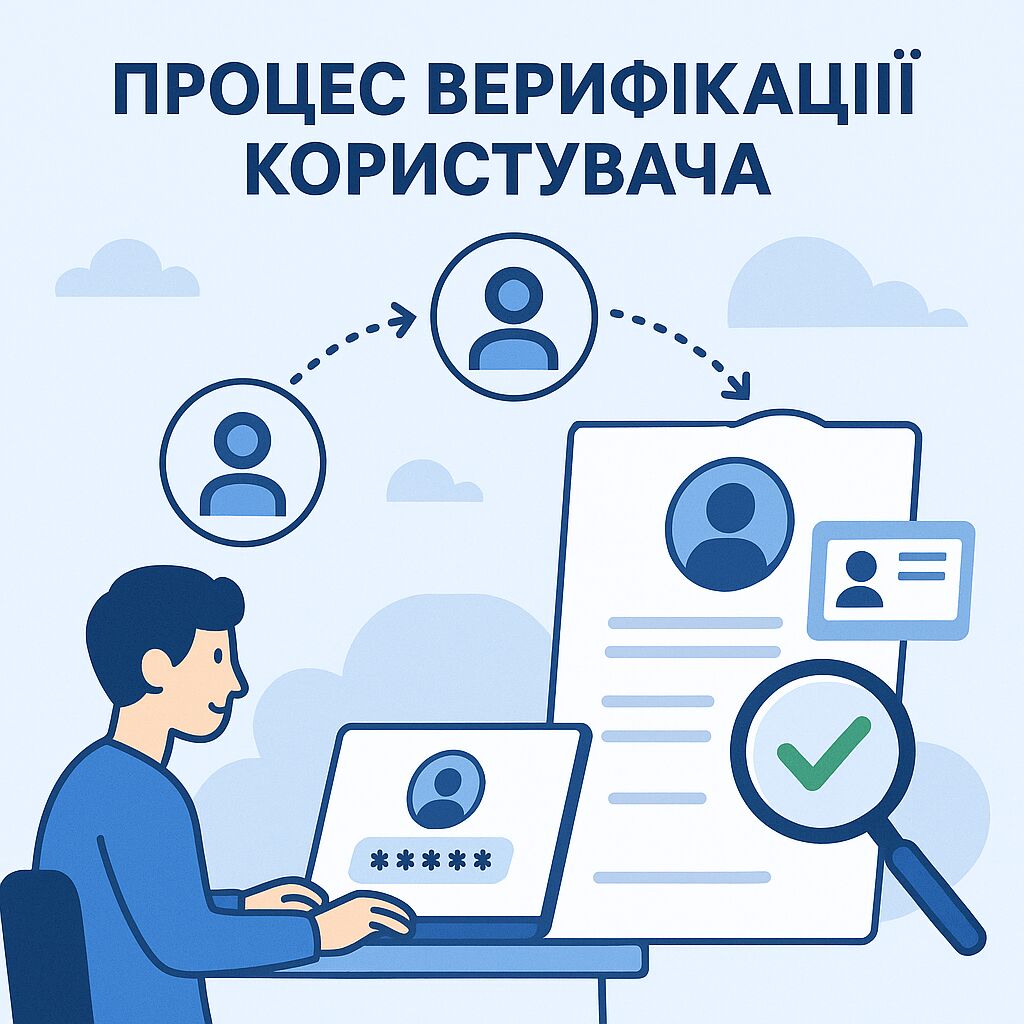 ПРОЦЕС ВЕРИФІКАЦІЇ КОРИСТУВАЧА